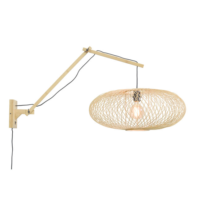 Wandlamp Cango - naturel/ zwevend naturel