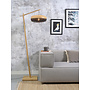 Vloerlamp Palawan - naturel/ naturel-zwart SMALL