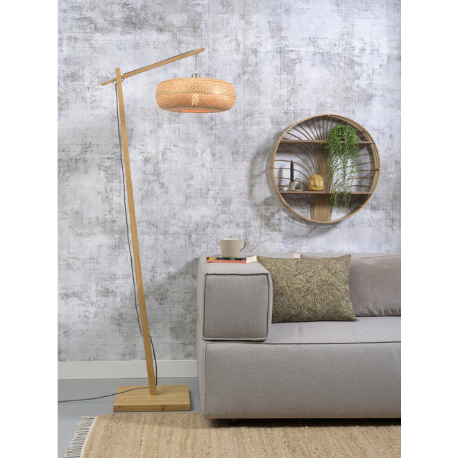 Vloerlamp Palawan - naturel/ naturel SMALL