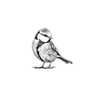 Fine Forest wandsticker - Pimpelmees