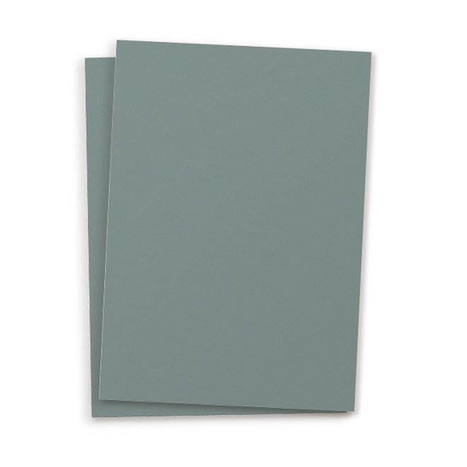 Blanco kaart set van 10 - donkerblauw