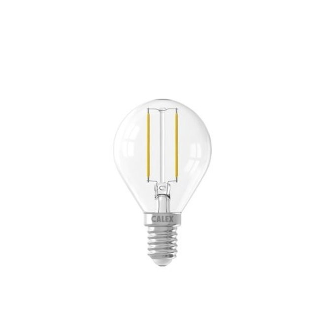 Calex - LED lamp - E14 - Helder Filament Kogellamp 2W