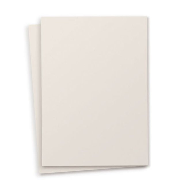 Blanco kaart A6 set van 10 - Creme 2