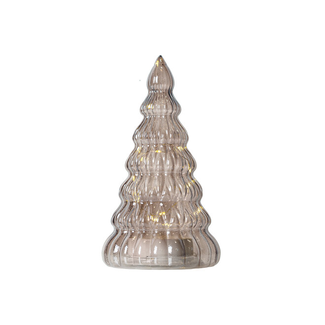 Kerstboom LED - BRUIN glas X-Large