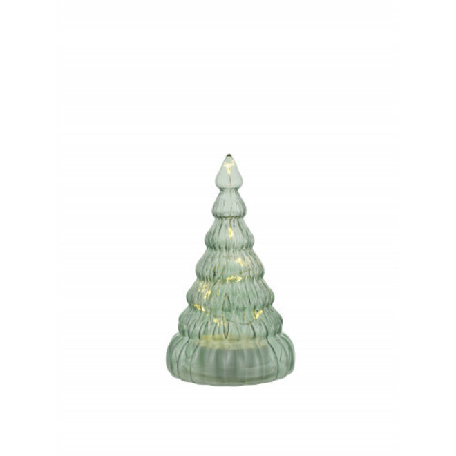 Kerstboom LED - GROEN glas Large