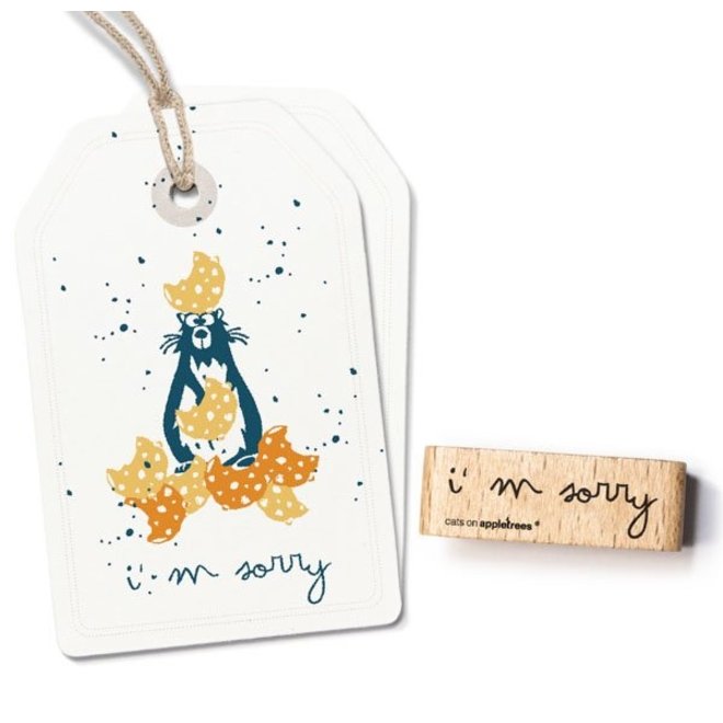 Stempel I am sorry - 27881