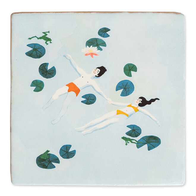 Dobberend in 't water - Medium