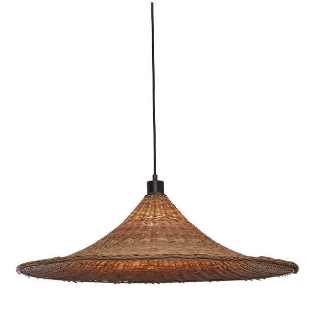 Hanglamp Borabora rotan dia.70xh.20cm L. naturel