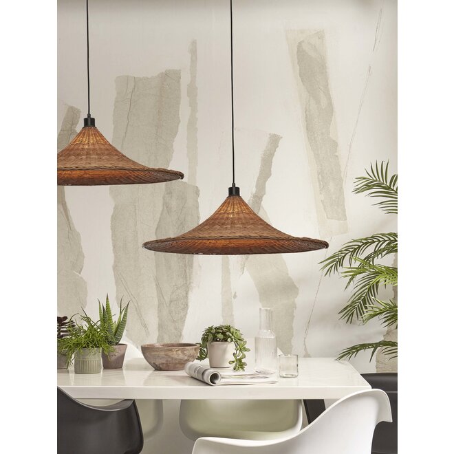 Hanglamp Borabora rotan dia.70xh.20cm L. naturel