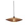 Hanglamp Iguazu jute/schijf L dia.55xh.14cm. naturel