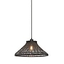 Hanglamp Tahiti bamboe dia. 45xh.20cm. zwart