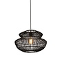 Hanglamp Zanzibar rotan/rond dia.40xh.30cm. zwart