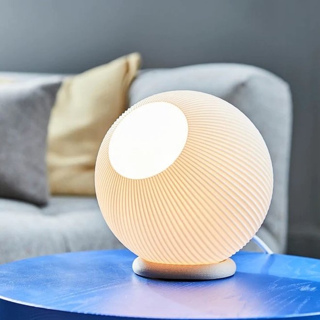 3D geprinte tafellamp Circ -