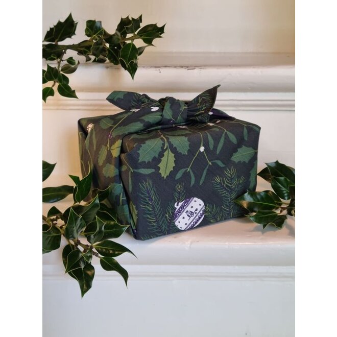 Furoshiki Inpakdoek - delftsblauw