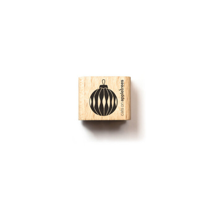 Ministempel Kerstbal 8- 27923