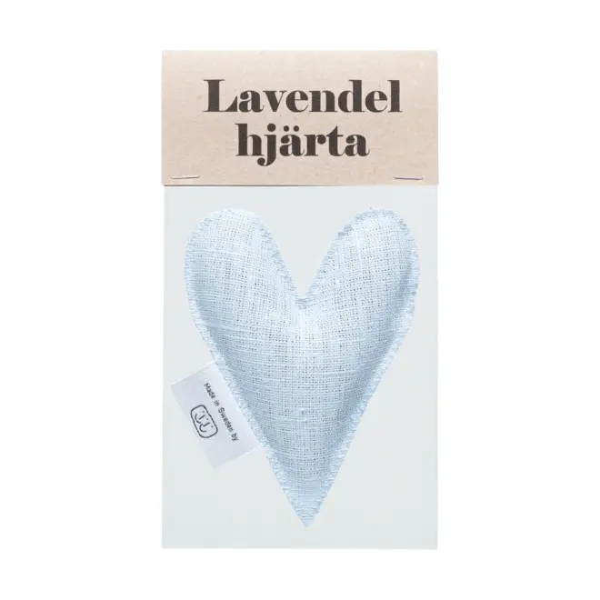 Lavendel hart - Lichtblauw - Handmade