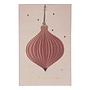 Ornament Kerstbal roze