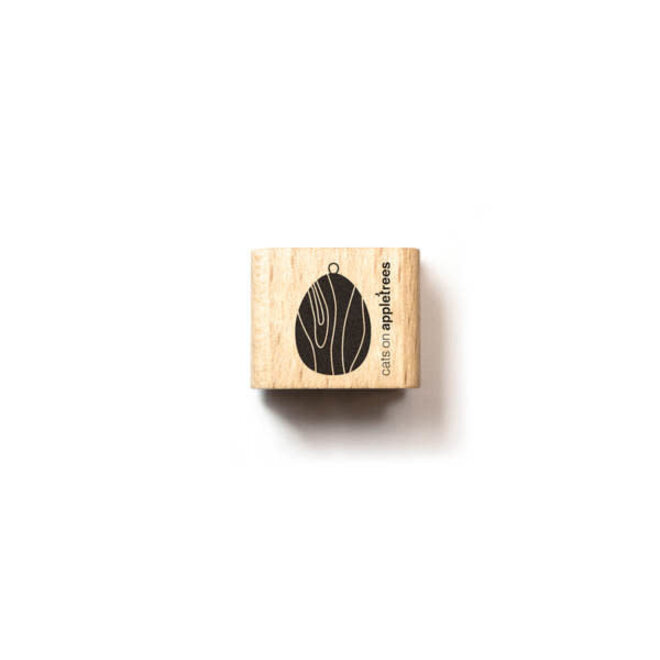 Ministempel Houten hanger Ei - 28022