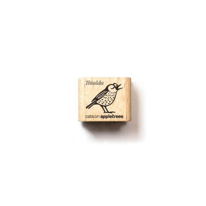 Ministempel Lijster Thialda - 28048