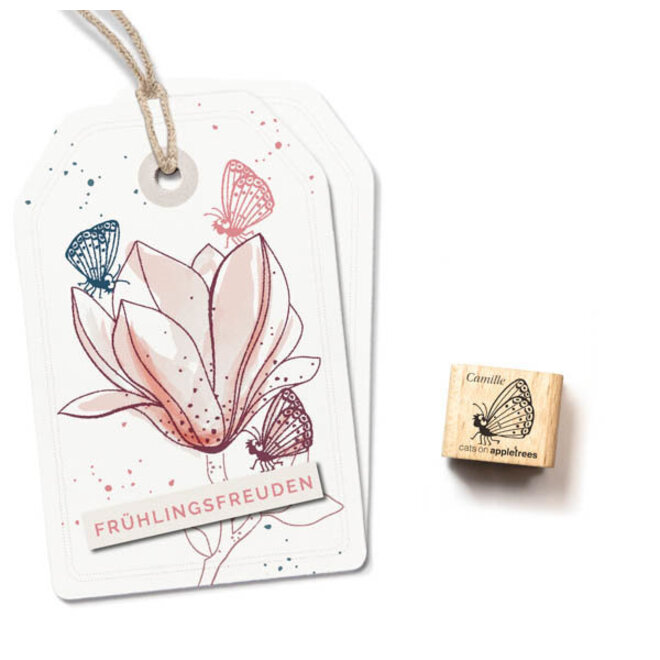 Minstempel Vlinder Camille - 28027