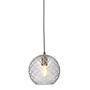 Hanglamp Venice Bol - Goud/Transparant