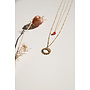 Ketting - Beautiful - Goud/Oranje