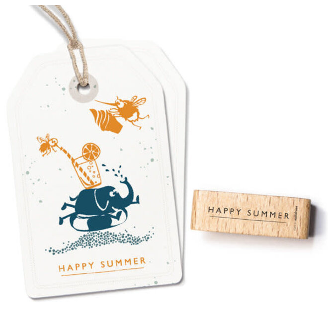 Stempel tekst Happy Summer - 27708