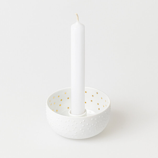 Candle Bowl Dots