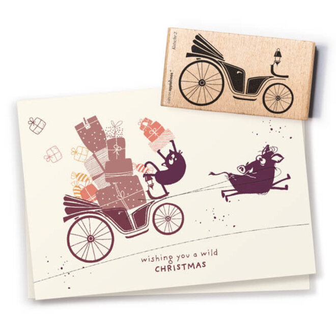 Stempel Koets twee assig 2 - 28100