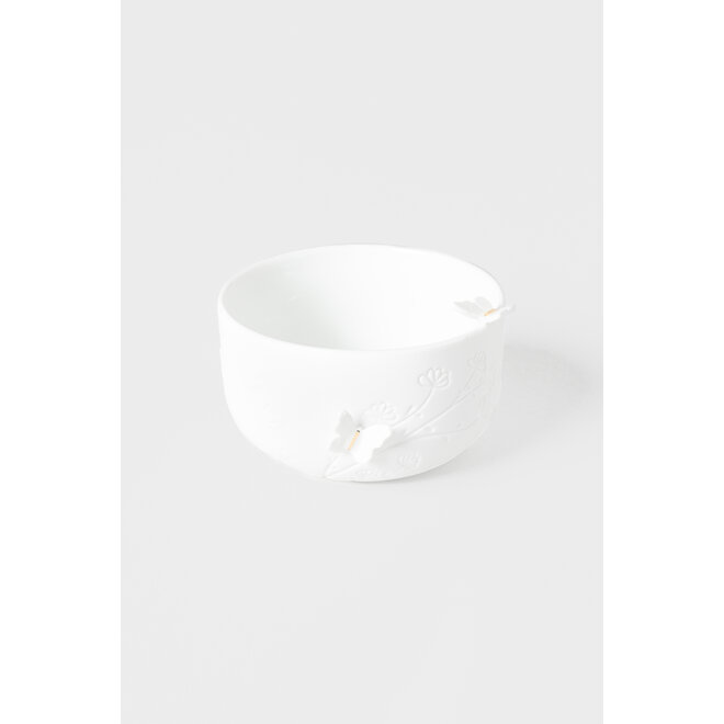 Porseleinen kom - vlinders - small