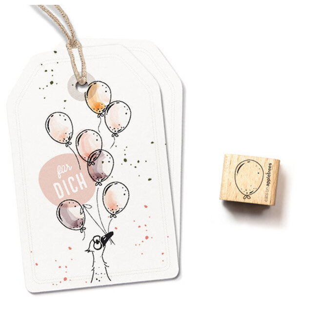 Ministempel Luchtballon