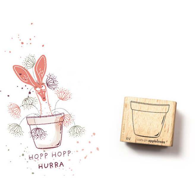 Stempel Bloempot 4 28228