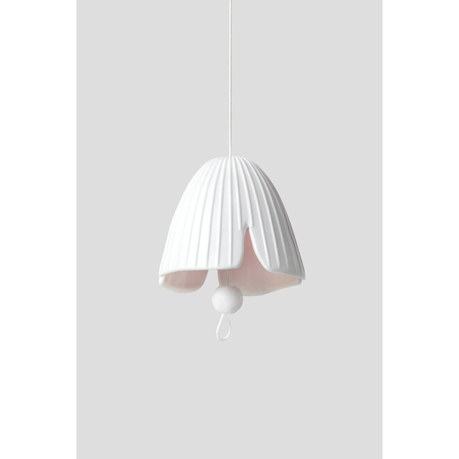 Porseleinen bloem - hangend -roze