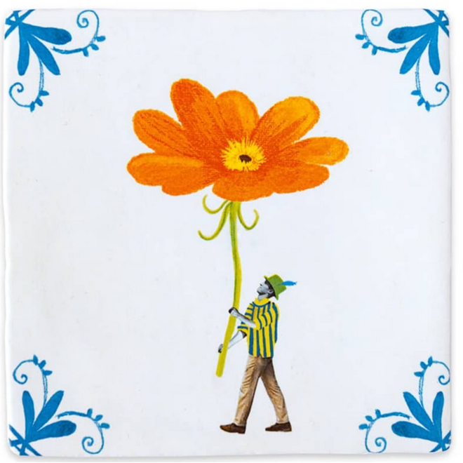 Bringing you a bloom - Small