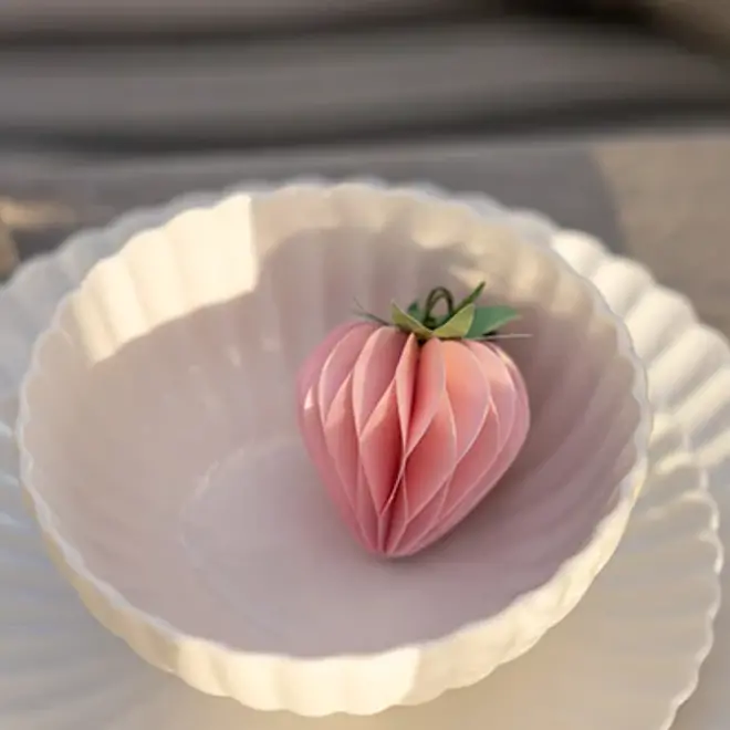 Honeycomb aardbei- Roze