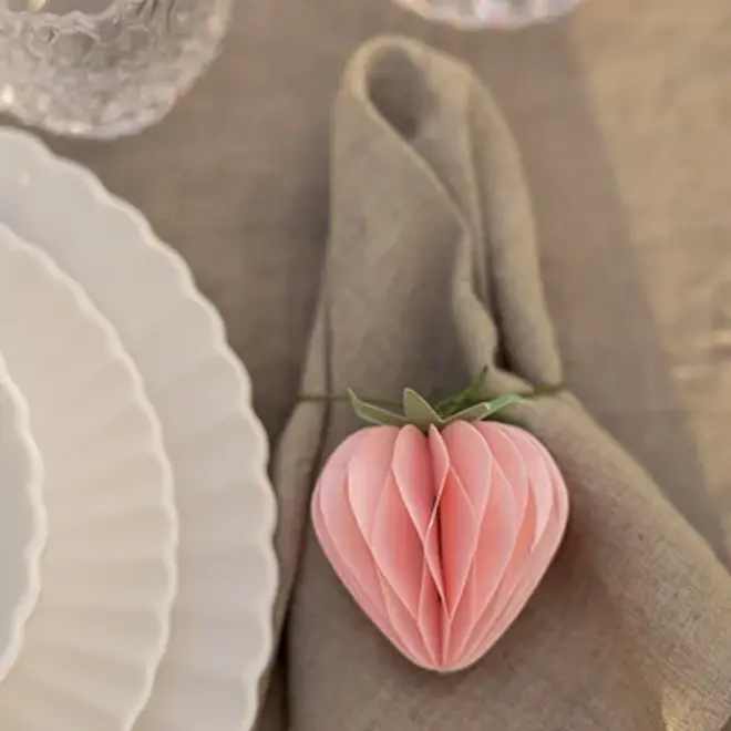 Honeycomb aardbei- Roze