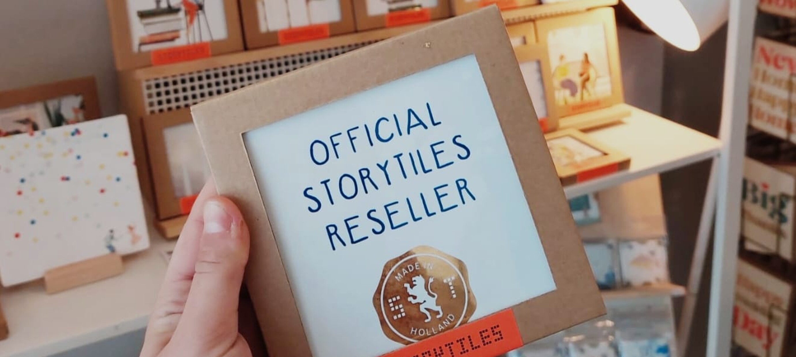 Hoera wij zijn official storytiles reseller!