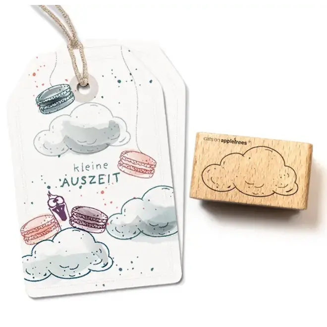 Stempel Wolk 4 groot 28252