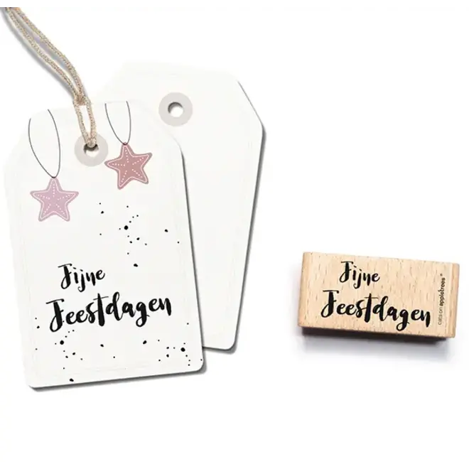 Stempel Fijne Feestdagen 2450