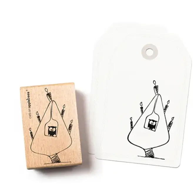 Stempel Kerstboom 2157