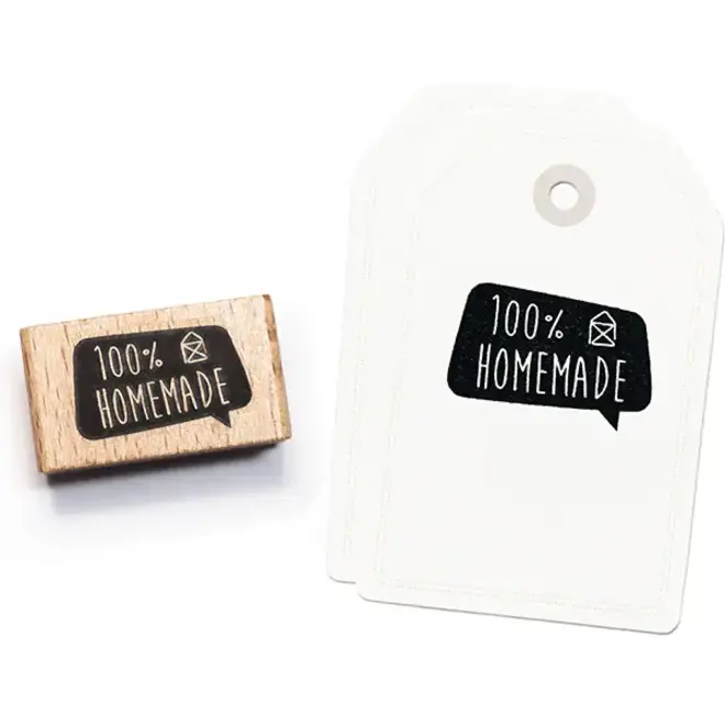 Stempel ' 100% Homemade' 2102