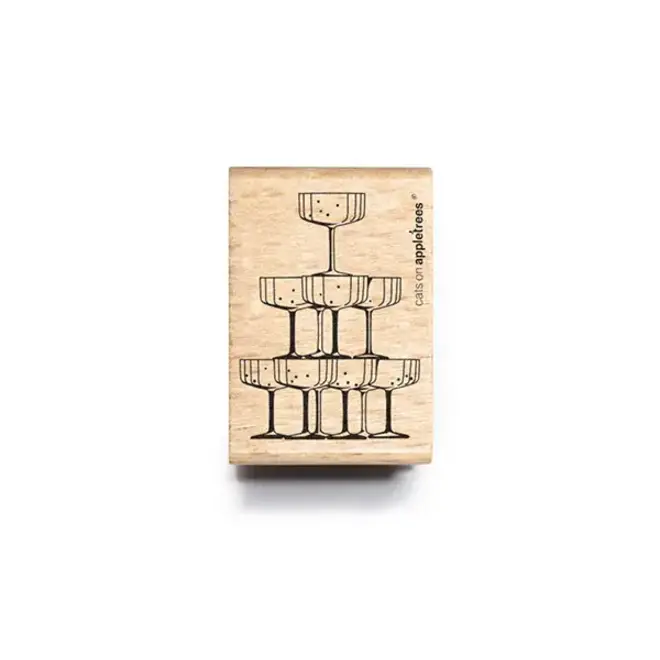 Stempel Champagne fontein 28240