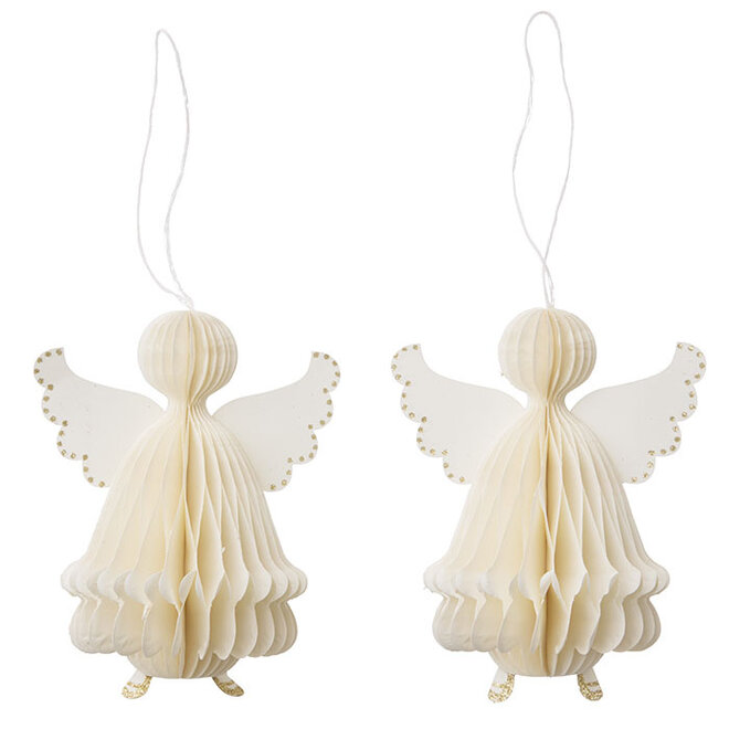 Honeycomb Engel set van 2 8,5cm