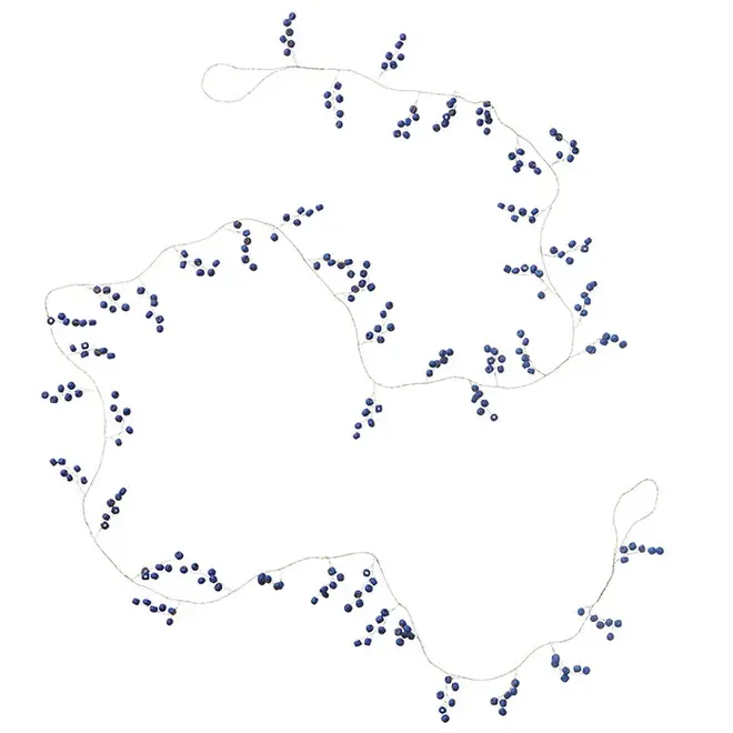 Garland - Bessen - Blauw 185cm