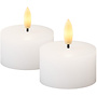 LED waxinelicht - Sille 2 stuks