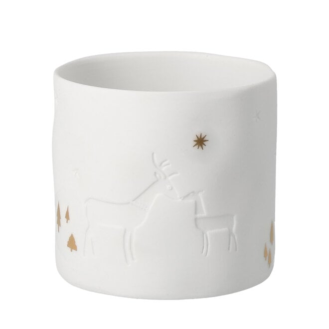 Waxinelichthouder - hert