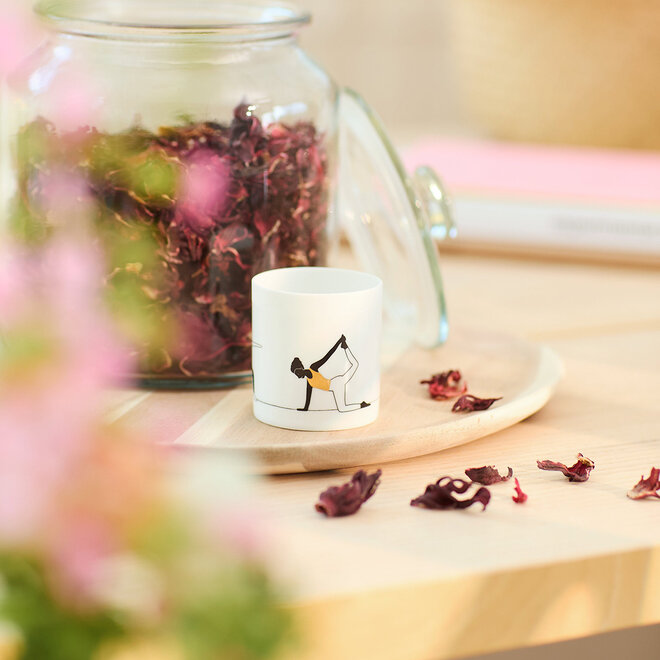 Waxinelichthouder - Yoga