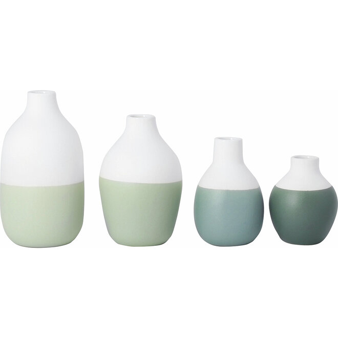 Mini vaasjes - GROEN
