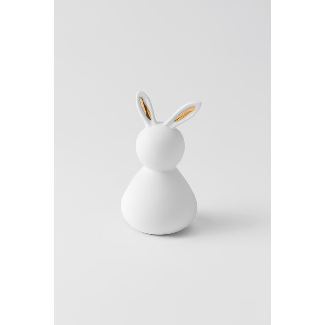 Porseleinen Konijn gouden oor - S