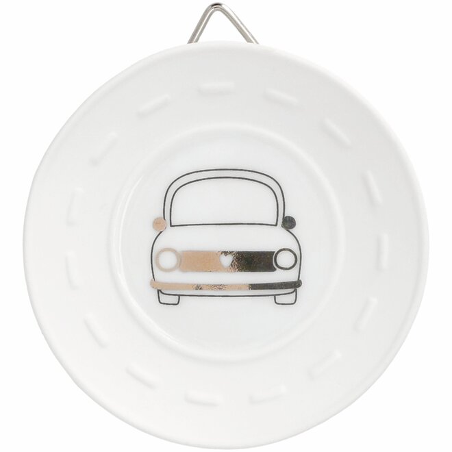 Wandbordje - Hit the road